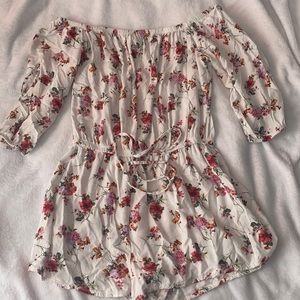 Floral Aesthetic Dainty Romper